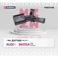 Датчик ABS Audi: A1 (8X) 10-, A2 (8Z) 00- Skoda: Fabia I-III 99-, Rapid 11-, Roomster 06- MARSHALL 1441206661 8 8B39 MSE0048 - Изображение 2