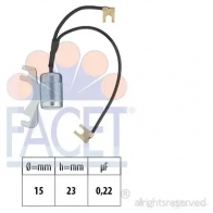 Конденсатор зажигания FACET 00288 EPS 1.113.088 1511021 KW 613 088
