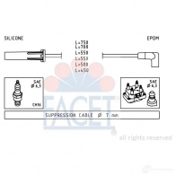 Высоковольтные провода зажигания, комплект FACET KW 360 343 EPS 1.501.343 49343 1512771