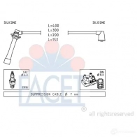 Высоковольтные провода зажигания FACET 4.9745 EPS 1.501.745 KW 360 745 Mazda MX-5 (NB) 2 1998 – 2005