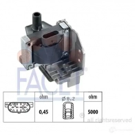 Элемент катушки зажигания FACET Fiat Tempra (159) 2 Универсал 2.0 i.e. (159.AP) 113 л.с. 1991 – 1995 KW 490 303 9.8003 EPS 1.990.303