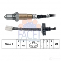 Лямбда зонд, кислородный датчик FACET 1512110 10.8341 KW 498 341 EPS 1.998.341