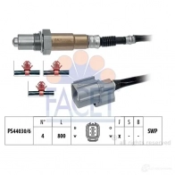 Лямбда зонд, кислородный датчик FACET KW 498 161 EPS 1.998.161 Honda Jazz 2 (GD, GE3, 2) Хэтчбек 1.4 iDSI (GE3) 83 л.с. 2006 – 2008 10.8161