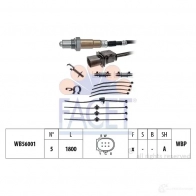 Лямбда зонд, кислородный датчик FACET 10.8409 Audi A4 (B8) 4 Седан 1.8 Tfsi 120 л.с. 2008 – 2015 IA ZKI90