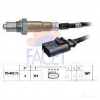Лямбда зонд, кислородный датчик FACET EPS 1.998.176 KW 498 176 Volkswagen Jetta 6 (A6) 2011 – 2017 10.8176