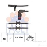 Датчик АБС FACET KW 460 190 1424986310 EPS 1.960.190 21.0190