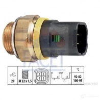 Датчик вентилятора радиатора FACET 75658 1514565 KW 550 658 EPS 1.850.658
