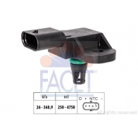 Датчик абсолютного давления FACET Ford Tourneo Connect 2 (C307) Универсал 1.5 EcoBlue 120 л.с. 2018 – наст. время 10.3413 4Z V6X9