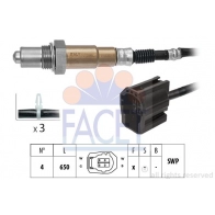 Лямбда зонд, кислородный датчик FACET Mazda 3 62TRSG D 10.8139