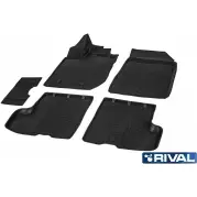 Коврики в салон Rival 16007004 V RCDN Lada Xray (B0) 1 Кроссовер 7RXUD4