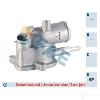 Термостат FAE Mercedes C-Class (S203) 2 Универсал 2.7 C 270 CDI (2016) 170 л.с. 2001 – 2007 5350092 8435050630433 Y 7J40