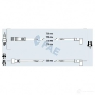 Высоковольтные провода зажигания, комплект FAE RR47 E 83020 8435050611456 1992701