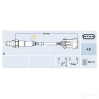 Лямбда зонд, кислородный датчик FAE JBUPA 0 Peugeot 406 1 (8B, E, C) 1995 – 2005 77340 8435050637623