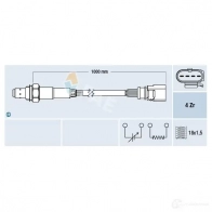 Лямбда зонд, кислородный датчик FAE Audi A6 (C6) 3 Седан 2.8 Fsi Quattro 220 л.с. 2008 – 2011 77459 V8 2JU 8435050638194