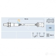 Лямбда зонд, кислородный датчик FAE 77681 6QNH NR5 Bmw 1 F21 Хэтчбек 5 д 1.6 118 i 136 л.с. 2015 – 2025