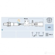 Лямбда зонд, кислородный датчик FAE Mazda 6 (GH) 2 Хэтчбек 2.0 MZR 155 л.с. 2010 – 2012 KO 0EODJ 77321 8435050648827