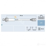 Лямбда зонд, кислородный датчик FAE 77189 8435050618868 Volvo V40 1 (645) Универсал 1.6 109 л.с. 1999 – 2004 WAG WYDX