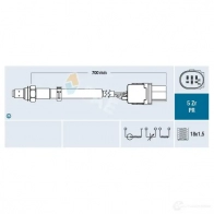 Лямбда зонд, кислородный датчик FAE Volkswagen Jetta 6 (A6, 162, AV3) Седан 2.0 TSI 200 л.с. 2010 – 2024 8435050652671 AK T5C 75130