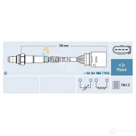 Лямбда зонд, кислородный датчик FAE 8435050645697 J 9AM0 77909 Audi TT (8N) 1 1998 – 2006