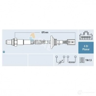 Лямбда зонд, кислородный датчик FAE Volvo 77416 LWVTBH F 8435050631430