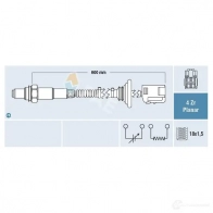 Лямбда зонд, кислородный датчик FAE 2R AETR Toyota Corolla (E120) 9 Хэтчбек 1.4 VVT i (ZZE120) 97 л.с. 2001 – 2007 77456 8435050638255