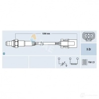 Лямбда зонд, кислородный датчик FAE RAYV MVL 77231 Nissan Terrano 8435050619841