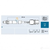 Лямбда зонд, кислородный датчик FAE S6QUP HG Volvo 75103 8435050650868