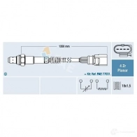 Лямбда зонд, кислородный датчик FAE 8435050645628 MFQ S53 77904 Volkswagen Transporter (T5) 5 Грузовик 3.2 V6 235 л.с. 2003 – 2006