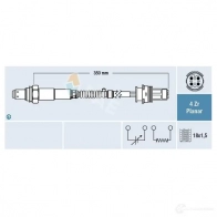 Лямбда зонд, кислородный датчик FAE 8435050653449 77632 E AIBX Bmw 3 (E93) 5 Кабриолет 2.0 320 i 156 л.с. 2007 – 2013