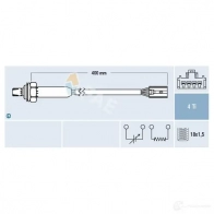 Лямбда зонд, кислородный датчик FAE 8435050623367 77357 V3 PCXMC Volvo V40 1 (645) Универсал 1.6 109 л.с. 1999 – 2004