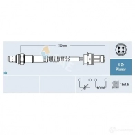 Лямбда зонд, кислородный датчик FAE 77334 Mercedes C-Class (W203) 2 Седан 3.2 C 320 (2064) 218 л.с. 2000 – 2005 8435050624609 2434 5B0