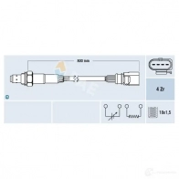 Лямбда зонд, кислородный датчик FAE 8435050649947 77591 WJHR Z4K Audi A6 (C6) 3 Седан 3.0 Tfsi Quattro 299 л.с. 2008 – 2011