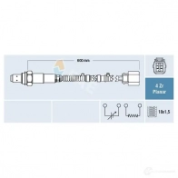 Лямбда зонд, кислородный датчик FAE 77684 Honda Stream 1 (RN) 2000 – 2006 JK8F S