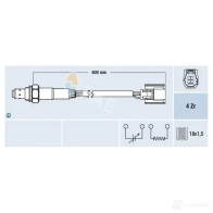 Лямбда зонд, кислородный датчик FAE 8435050650011 77593 Mazda 3 B9 5SV