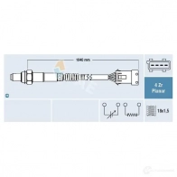 Лямбда зонд, кислородный датчик FAE 77414 Q JQRDY 8435050631416 Volvo S60 1 (384) Седан 2.5 T AWD 210 л.с. 2002 – 2010