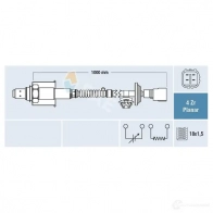 Лямбда зонд, кислородный датчик FAE Toyota Ipsum (M20) 2 Минивэн 2.4 156 (ACM21) 2001 – 2009 77703 KJCC 55T