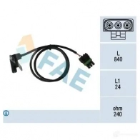 Датчик коленвала, импульсов FAE 1992021 79025 8435050622056 WOB J6J