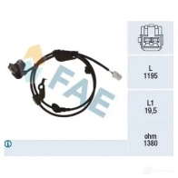 Датчик АБС FAE 78474 G MARJH 1437432351