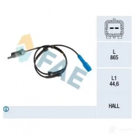 Датчик АБС FAE 78161 1991833 2ZM6 W3 8435050645338