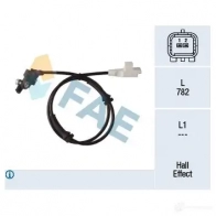 Датчик АБС FAE 78317 8435050649800 Peugeot 307 1 (3E, PF2) Универсал Break 2.0 HDI 110 107 л.с. 2002 – 2009 H61 PL3