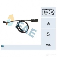 Датчик АБС FAE 8F 7ZYR Ford Focus 1 Хэтчбек 1.8 Turbo DI / TDDi 90 л.с. 1998 – 2004 8435050645239 78151