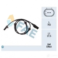 Датчик АБС FAE 78299 Ford KA 2 (CCU, RU8) 2008 – 2016 SW3H 88V 8435050649527