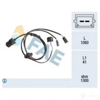 Датчик АБС FAE 8435050646557 L9O 0ST Volkswagen Passat (B5) 3 Седан 2.5 TDI 4motion 150 л.с. 2000 – 2005 78209