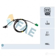 Датчик АБС FAE 8435050645307 6L4 C5MU Volvo S80 1 (184) Седан 2.0 163 л.с. 1998 – 2006 78158