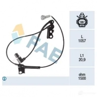 Датчик АБС FAE 3IT 6V 8435050652299 Toyota 78419