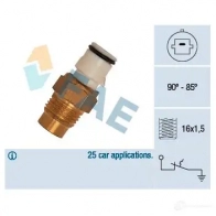 Датчик вентилятора радиатора FAE 1989881 8435050605660 36170 L U9MH9T