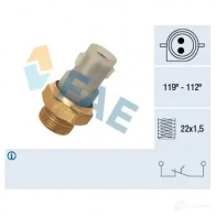 Датчик вентилятора радиатора FAE G 42QDEY 37700 8435050606353 Ford Escort 7 (FA) 1995 – 2001
