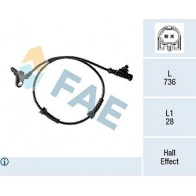 Датчик АБС FAE Nissan Micra (K12) 3 Хэтчбек 78328 SO 3JL