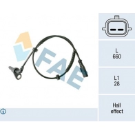 Датчик АБС FAE 78411 XN2AN GU Renault Modus (FJP0) 1 Хэтчбек 1.6 (JP03. JP0B. JP0U. JP0Y. JP1G) 112 л.с. 2004 – 2025