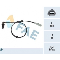 Датчик АБС FAE 78442 Renault Kangoo Be Bop (KW) 2 Минивэн 1.5 dCi 110 л.с. 2009 – 2024 O 29KFM